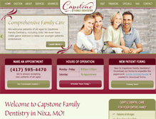 Tablet Screenshot of dentistnixamo.com